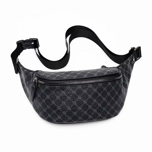 Favorable Price Printed Bags for Men Genuine Leather Men's Waterproof Cross-body Bag Men's Chest Bags Designer