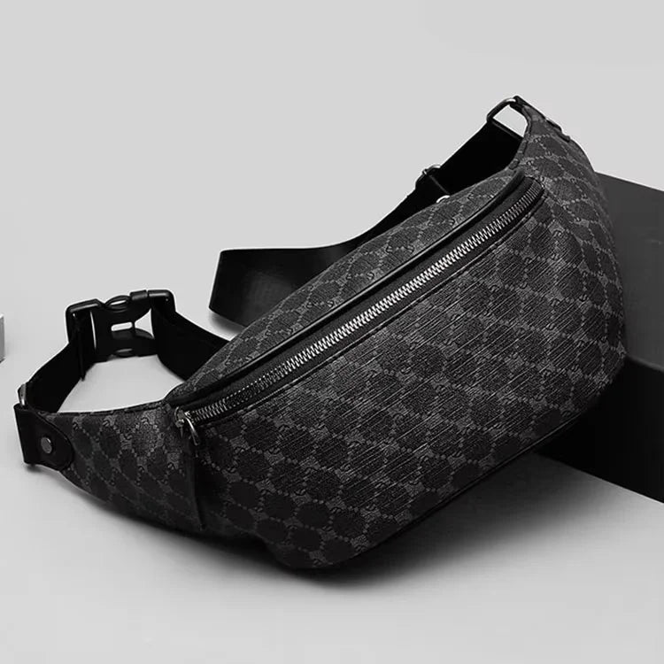 Favorable Price Printed Bags for Men Genuine Leather Men's Waterproof Cross-body Bag Men's Chest Bags Designer