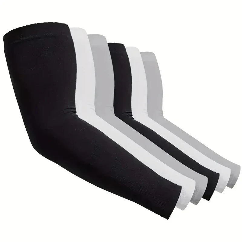 3 Pairs Summer UV Arm Sun Sleeves Sun Protection Sleeves Protective Gear Breathable Outdoor Adventures Hiking Summer Activities