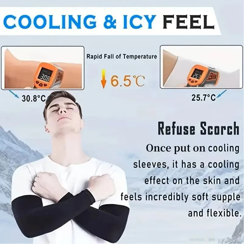 1/3 Pair of Breathable Sun Protection Sleeves - Breathable & UV Protective Gear for Sports, Driving, & Outdoor Adventures
