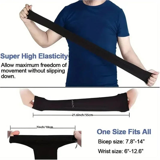 3 Pairs Breathable UV Protection Sleeves - For Sports Driving Fishing Cycling Runing & Outdoor Use