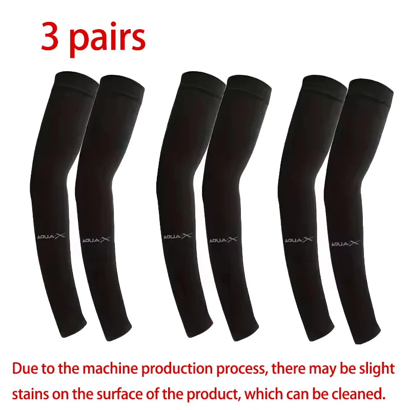 1/3 Pair of Breathable Sun Protection Sleeves - Breathable & UV Protective Gear for Sports, Driving, & Outdoor Adventures