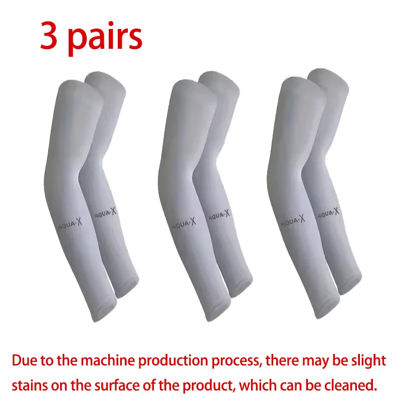 1/3 Pair of Breathable Sun Protection Sleeves - Breathable & UV Protective Gear for Sports, Driving, & Outdoor Adventures