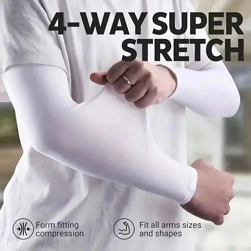 3 Pairs Summer UV Arm Sun Sleeves Sun Protection Sleeves Protective Gear Breathable Outdoor Adventures Hiking Summer Activities