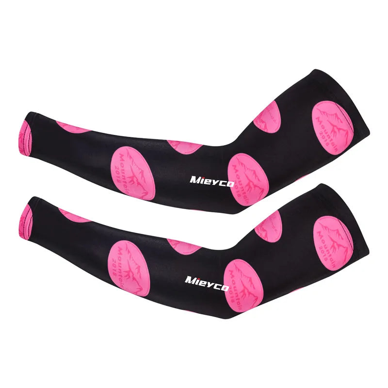 1Pair Breathable Quick Dry mangas para brazo solar uv Basketball Elbow Pad Fitness Armguards Sports Cycling Arm Warmers  mangas